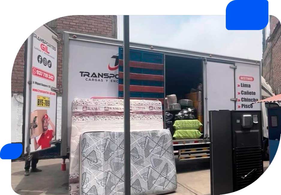 Servicio de mudanzas y transportes